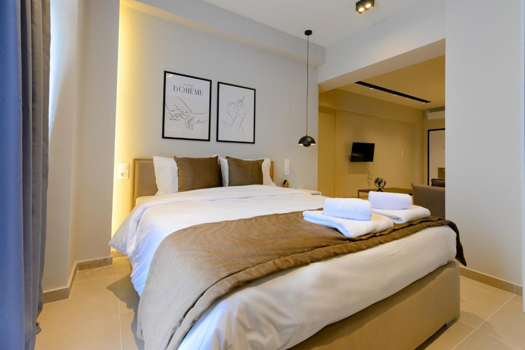 לריסה Luxury Central Apartment 6,1 מראה חיצוני תמונה