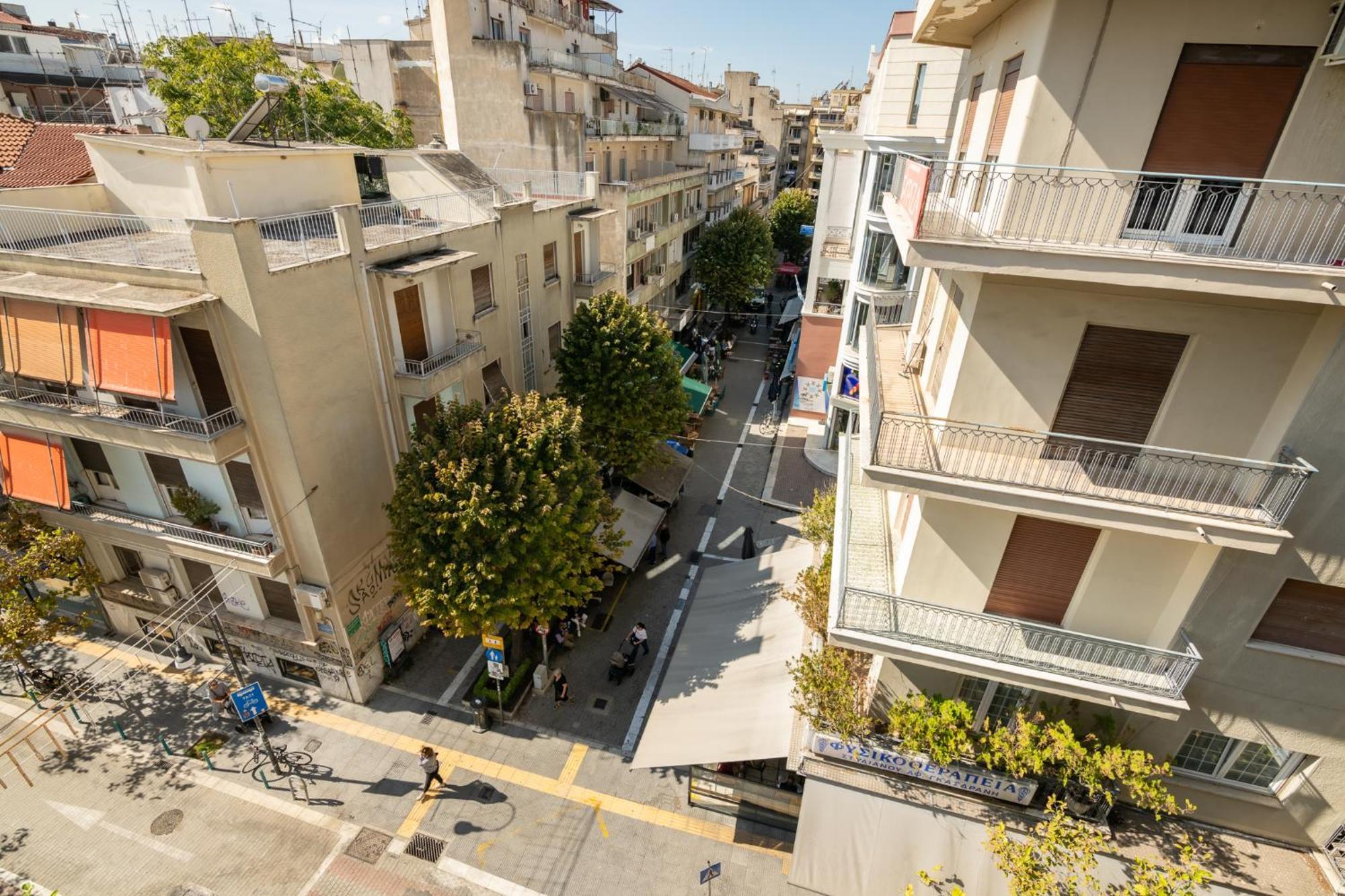 לריסה Luxury Central Apartment 6,1 מראה חיצוני תמונה